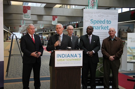 Gov. Pence EVV Gov. Pence EVV